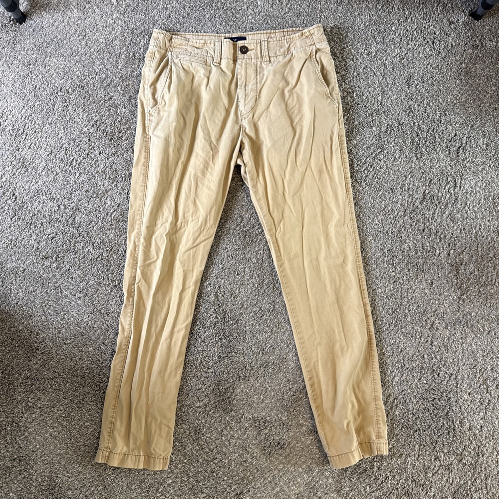 American Eagle Men's Chino Pants Straight Leg Size 32x30